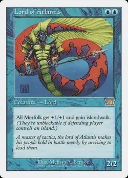 Lord of Atlantis 6th edition MtG NM - Image 1