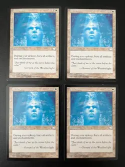 MTG- Serenity x4 - Weatherlight - NM - Image 1