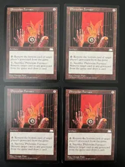 MTG- Phyrexian Furnace x4 - Weatherlight - NM - Image 1