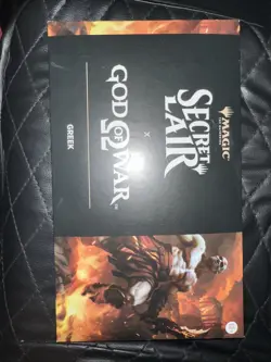 Mtg SECRET LAIR X GOD OF WAR: GREEK Regular Sealed - Non Foil - Image 1