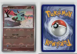 Larvesta #015/086 Sv Black Bolt Poke Ball Reverse Holo Pokemon TCG NM - Image 3