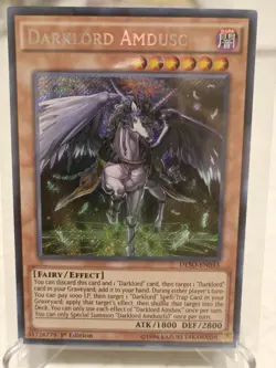 YuGiOh - Darklord Amdusc - DESO-EN033 - Secret Rare - Image 1
