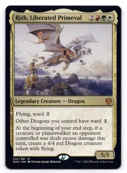 Rith, Liberated Primeval NM Dominaria United 214/281 MTG Regular - Image 1