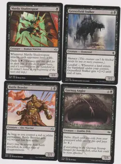ALL BLACK CREATURE DECK 40 CARDS N-MINT MTG MAGIC UNPLAYED B-38 - Image 1