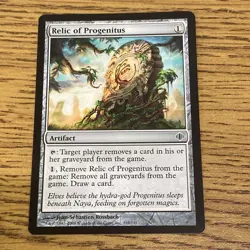 Relic of Progenitus Shards of Alara Regular MTG TCG CARD NM - Image 1