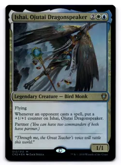 Ishai, Ojutai Dragonspeaker NM Commander Anthology Volume II 012/312 MTG Foil - Image 1