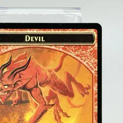 Token Card Devil War of the Spark (WAR) Magic MTG Card 012/019 LP - Image 3