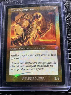 Foundry Inspector The Brothers' War: Retro Frame Artifacts Foil LP/MP MTG - Image 3