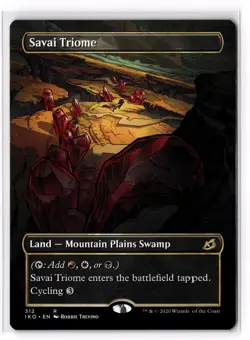 Savai Triome (Showcase) 312 Ikoria: Lair of Behemoths Normal NM - Image 1