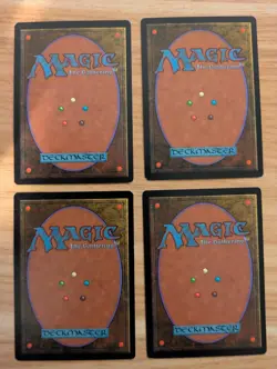 MtG *Korean* FBB Energy Flux x4 (1 playset) from 4th edition - Image 2