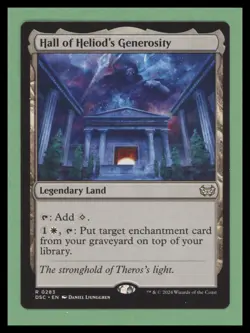 1 x Hall of Heliod's Generosity - Commander: Duskmourn - NM-Mint - MTG - Image 1