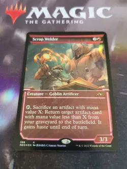 Mtg. Scrap Welder. Foil Showcase. Kamigawa: Neon Dynasty. Nm - Image 1