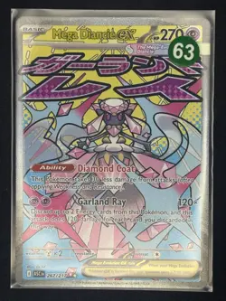 Mega Diancie 267/217 Ascended Heroes Mega Attack Rare Pokemon TCG NM - Image 3