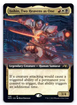 Isshin, Two Heavens as One Extended Art Kamigawa: Neon Dynasty 488 MTG Regular - Image 1