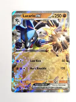 Lucario ex Pokemon Stellar Crown 082/142 Double Rare NM - Ships Fast! - Image 1