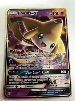 ✨ Jirachi GX – 79/236 – Unified Minds Ultra Holo Rare Pokemon Cards TCG – NM+ - Image 1