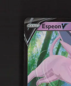 Espeon V SWSH201 Sword & Shield Black Star Promo Holo Pokemon Card NM - Image 3