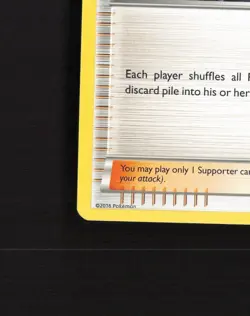 Karen XY177 XY Black Star Promo Pokemon Card LP+ - Image 5