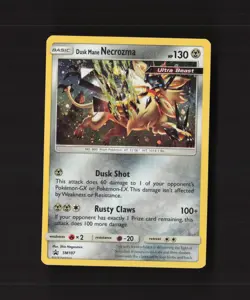 Dusk Mane Necrozma SM107 Sun & Moon Black Star Promo Holo Pokemon Card LP - Image 1