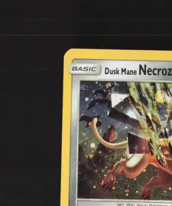 Dusk Mane Necrozma SM107 Sun & Moon Black Star Promo Holo Pokemon Card LP - Image 3