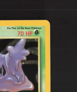 Muk 13/62 WOTC Fossil Set Holo Rare Pokemon Card LP - Image 4
