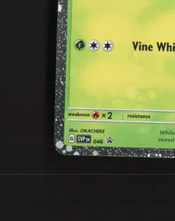 Bulbasaur SVP 046 Scarlet & Violet Black Star Promo Holo SWIRL Pokemon Card NM - Image 5