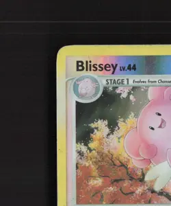 Blissey 5/123 Mysterious Treasures Reverse Holo Pokemon Card MP - Image 3
