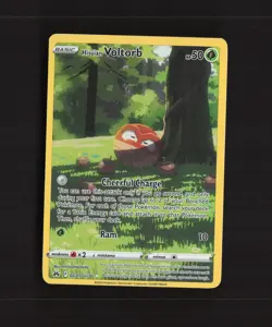 Hisuian Voltorb GG01/GG70 Crown Zenith Full Art Ultra Rare Holo Pokemon Card NM - Image 1