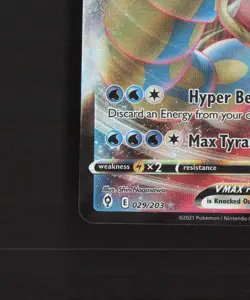 Gyarados VMAX 029/203 Evolving Skies Ultra Rare Holo Pokemon Card NM - Image 5