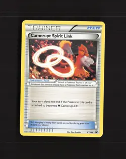 Camerupt Spirit Link XY199 XY Black Star Promo Pokemon Card LP+ - Image 1