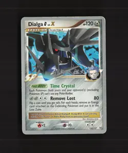 Dialga G LV.X 122/127 2010 World Championship Ultra Rare Pokemon Card MP - Image 1