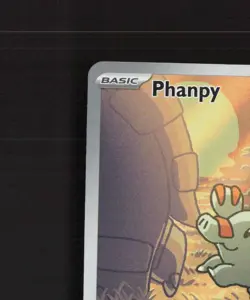 Phanpy 205/191 Surging Sparks Full Art Ultra Rare Holo Pokemon Card NM - Image 3