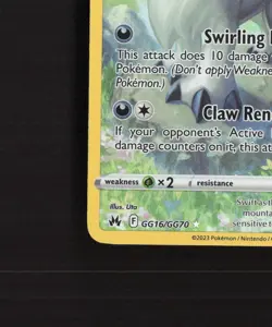 Absol GG16/GG70 Crown Zenith Full Art Ultra Rare Holo Pokemon Card NM - Image 5