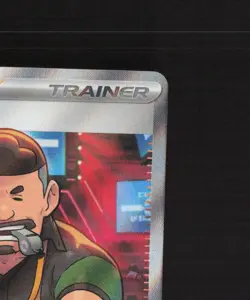 Judge 228/091 Paldean Fates Full Art Ultra Rare Holo Pokemon Card NM - Image 4