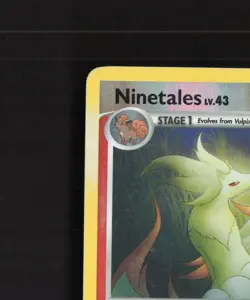 Ninetales 36/127 Platinum Reverse Holo Rare Pokemon Card DMG - Image 3