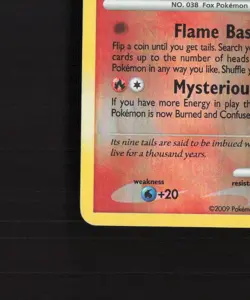 Ninetales 36/127 Platinum Reverse Holo Rare Pokemon Card DMG - Image 5