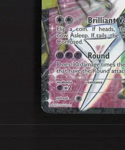 Meloetta EX RC25/RC25 Legendary Treasures Full Art Ultra Rare Pokemon Card DMG - Image 5