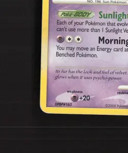 Espeon 18/100 Majestic Dawn Rare Pokemon Card MP - Image 5