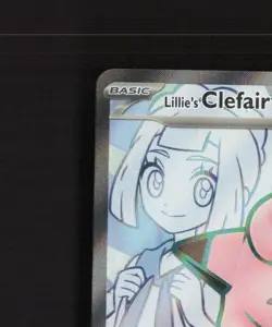 Lillie's Clefairy ex 173/159 Journey Together FA Ultra Rare Holo Pokemon Card NM - Image 3