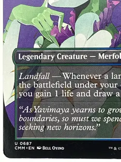 Tatyova, Benthic Druid LP Borderless Commander Masters 687 MTG Regular - Image 5