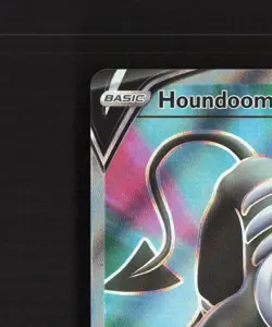 Houndoom V 178/189 Darkness Ablaze Full Art Ultra Rare Holo Pokemon Card NM - Image 3