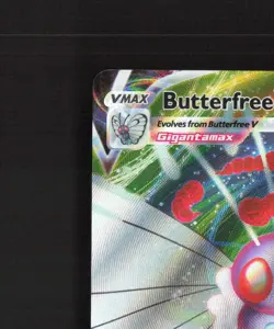 Butterfree VMAX 002/189 Darkness Ablaze Ultra Rare Holo Pokemon Card NM - Image 3