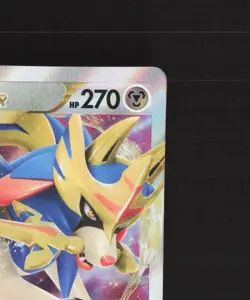 Zacian VSTAR 096/159 Crown Zenith Ultra Rare Holo Pokemon Card NM - Image 4