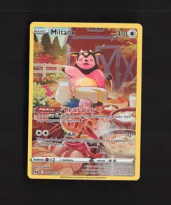 Miltank GG24/GG70 Crown Zenith Full Art Ultra Rare Holo Pokemon Card LP+ - Image 1