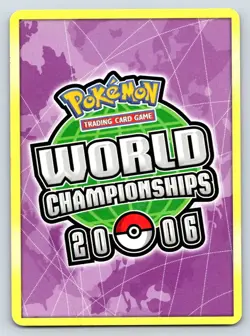 Roselia 42/92 2006 World Championship Uncommon Pokemon Card LP - Image 2