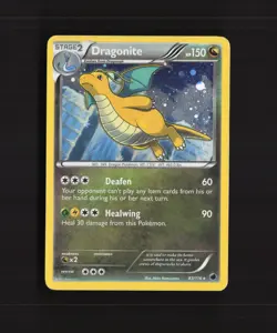 Dragonite 83/116 Plasma Freeze Cosmos Holo Rare Pokemon Card MP - Image 1