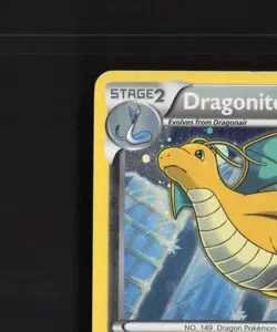 Dragonite 83/116 Plasma Freeze Cosmos Holo Rare Pokemon Card MP - Image 3