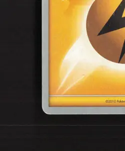 Lightning Energy 2010 World Championship Full Art Pokemon Card LP - Image 5