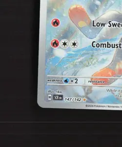 Raboot 147/142 Stellar Crown Full Art Ultra Rare Holo Pokemon Card NM - Image 5