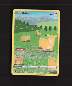 Ditto GG22/GG70 Crown Zenith Full Art Ultra Rare Holo Pokemon Card LP+ - Image 1